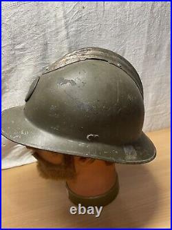 Ancien Casque Adrian Troupe D'Afrique WW2