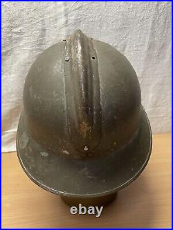 Ancien Casque Adrian Troupe D'Afrique WW2