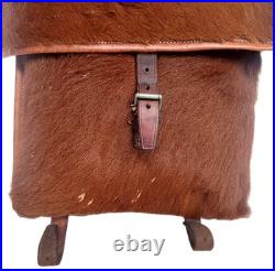 Ancien Sac À Dos Militaire Suisse Ww2 Joh Rothenhotler Sattler 36