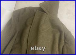 Ancien XXème 1940 trench, veste d'artilleur de l'armé Française Paulhan et fils