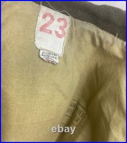 Ancien XXème 1940 trench, veste d'artilleur de l'armé Française Paulhan et fils