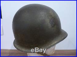 Ancien casque US militaire marine WWII américain