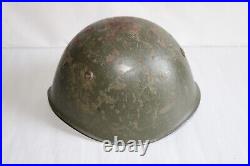 Ancien casque militaire Italien WW2 modèle 33, numéroté I128