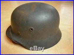 Ancien casque militaire allemand ww2 original german helmet