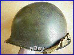 Ancien casque us M1 de la 5 eme DI ww2 casque GI helmet liner