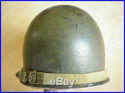 Ancien casque us M1 de la 5 eme DI ww2 casque GI helmet liner