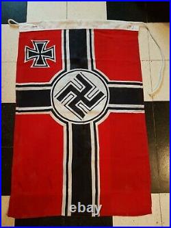 Ancien drapeau propagande Allemande WW2 39-45 militaria