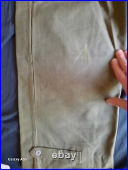 Ancien surpantalon Militaire Français troupe motorisé Tankiste
