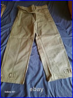 Ancien surpantalon Militaire Français troupe motorisé Tankiste