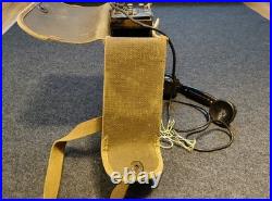 Ancien telephone de campagne WW2 Seconde guerre