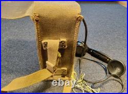 Ancien telephone de campagne WW2 Seconde guerre