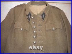 Ancienne veste modèle 1920/29 col aiglon en laine