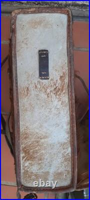 Armée Suisse 1940-1950 Sac Tornister rempli Gamelle Cartouchières Trousses etc