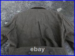 Armée de Vichy 1941 Manteau Kaki Troupe daté 1943 TC Troupe Coloniale