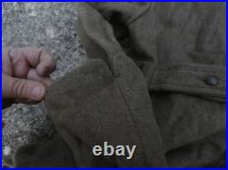 Armée de Vichy 1941 Manteau Kaki Troupe daté 1943 TC Troupe Coloniale