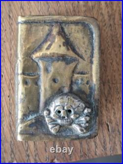 Art tranchee Allemand Ww2 Tete Mort Elite Rare