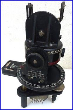 Astro compass MKII Sextant pour bombardier RAF, 1942