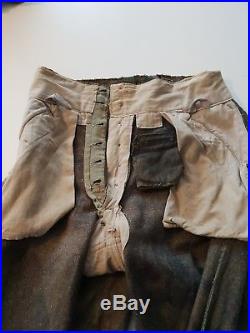 Authentique pantalon troupe modèle 43 allemand WW2