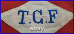 Automobile 1920-1930 Brassard brodé TCF Touring Club de France ORIGINAL ARMBAND