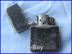 Briquet / Ligther Zippo Black Crackle 1942 Uswwii