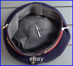 Bachi fab. US WW2 Ingénieur ELIE MONNIER 1947 Base Plongeur Scaphandrier T55
