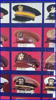 Belle casquette officier US WW2 100% originale