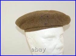 Béret anglais Cap Conforter 1944 terrain ORIGINAL BRITANNIQUE WWII WW2