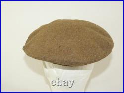 Béret anglais Cap Conforter 1944 terrain ORIGINAL BRITANNIQUE WWII WW2