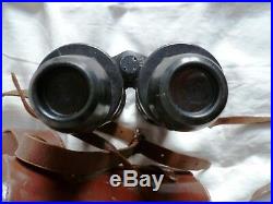 Bino Jumelles Marine Nationale Sgo Huet M. 1953 8x40 Navy Binoculars Original
