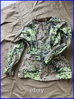 Blouse camouflée TYPE II OAK-A SMOCK reversible feuille de chêne WW2 repro SMW