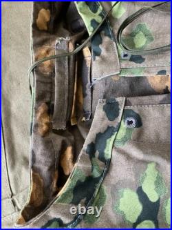 Blouse camouflée TYPE II OAK-A SMOCK reversible feuille de chêne WW2 repro SMW