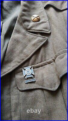 Blouson Battle Dress militaire US Army WW2 jacket veste