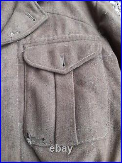 Blouson Battledress Veste Anglaise Canadienne ww2