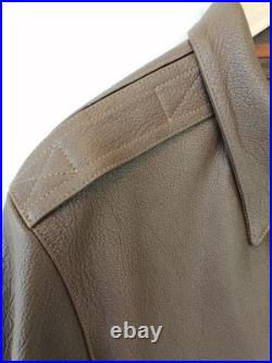 Blouson Pilote A2 cuir Taille 48 US ou 2 XL FR