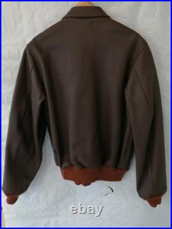 Blouson Pilote A2 cuir Taille 48 US ou 2 XL FR