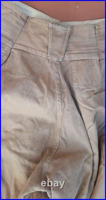Bon Sarouel WW2 CSPLE Sahara Pantalon Légion Etrangère Toile HBT / Spahis T34
