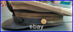 Bonne casquette BANCROFT Officier de Marine France Lt de Vaisseau ORIGINALE