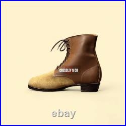 Bottes Basses Allemandes M37 Texled Ww2 Bottes De Marche Avec Semelle Hobna