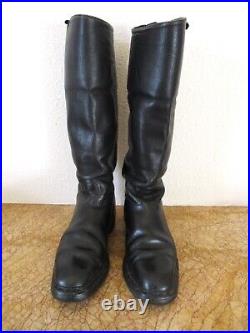 Bottes D'officier Allemand Premiere Ou Seconde Guerre 14/18 Ou 39/45