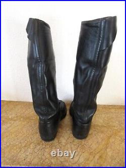 Bottes D'officier Allemand Premiere Ou Seconde Guerre 14/18 Ou 39/45