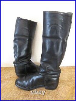 Bottes D'officier Allemand Premiere Ou Seconde Guerre 14/18 Ou 39/45