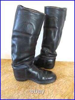 Bottes D'officier Allemand Premiere Ou Seconde Guerre 14/18 Ou 39/45