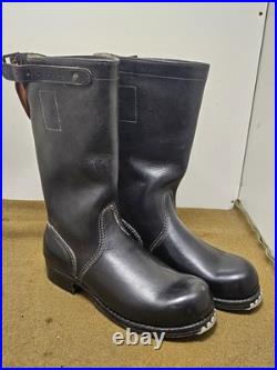 Bottes allemande Bundeswehr reconstitution German Boots BW leather