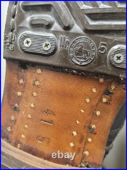 Bottes allemande Bundeswehr reconstitution German Boots BW leather