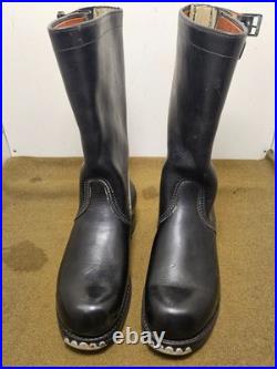 Bottes allemande Bundeswehr reconstitution German Boots BW leather