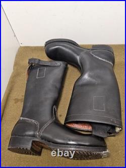 Bottes allemande Bundeswehr reconstitution German Boots BW leather