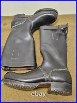 Bottes allemande Bundeswehr reconstitution German Boots BW leather