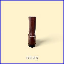 Bottes de saut parachutistes de l'armée américaine WW2 bottes en cuir aérop