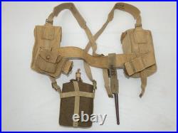 Brelage anglais / canadien ORIGINAL BRITANNIQUE CANADIAN ARMY WWII WW2