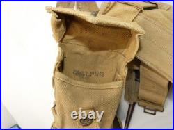 Brelage anglais / canadien ORIGINAL BRITANNIQUE CANADIAN ARMY WWII WW2